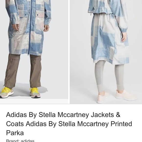 Adidas Stella McCartney water repellent athliesure jacket NWT - Picture 7 of 9